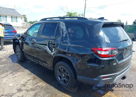 2025 Honda Pilot Trailsport из США, поврежденный, VIN 5FNYG1H63SB029218